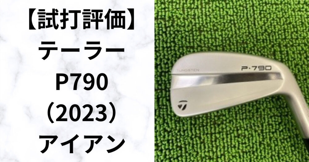 試打評価】テーラーメイドP790アイアン 見た目はスッキリ、意外と簡単 ...