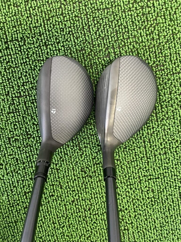左 Qi35 右 Qi35MAX レスキューヘッドのクラウン部分