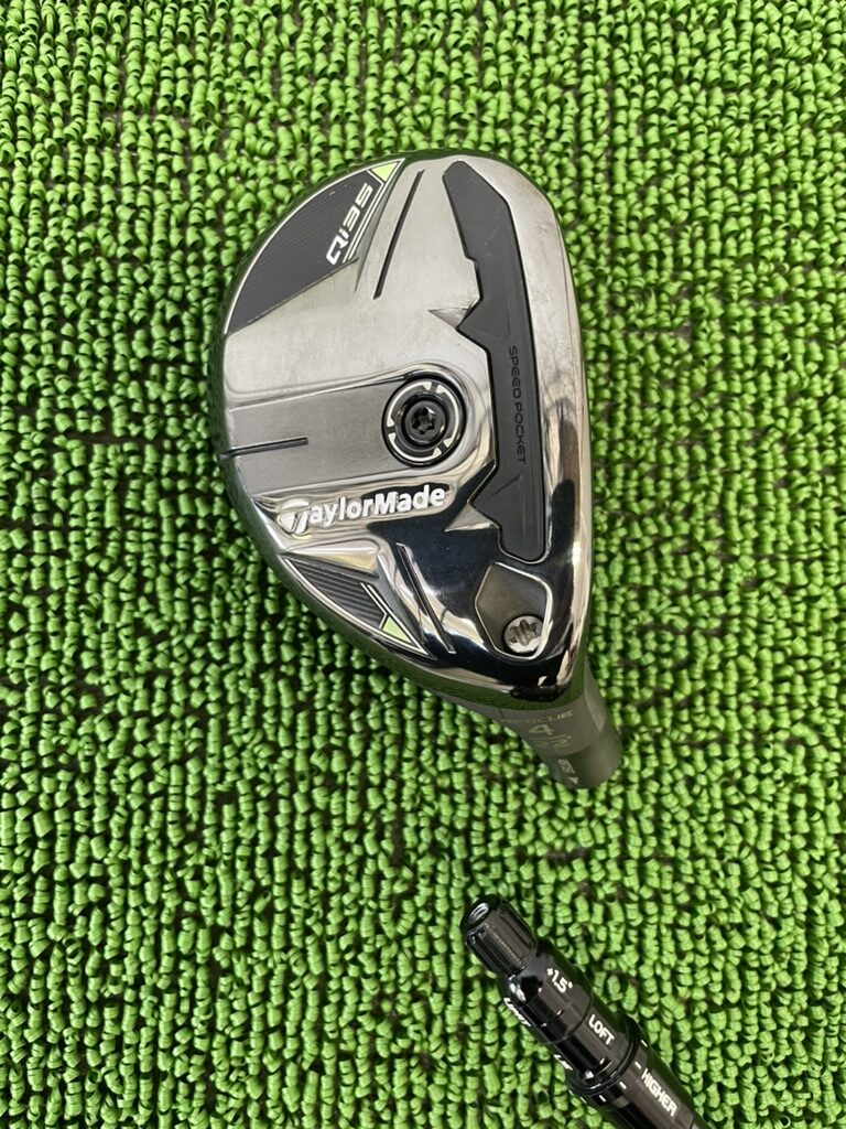 Qi35レスキューヘッドのソール部分とシャフトスリーブ