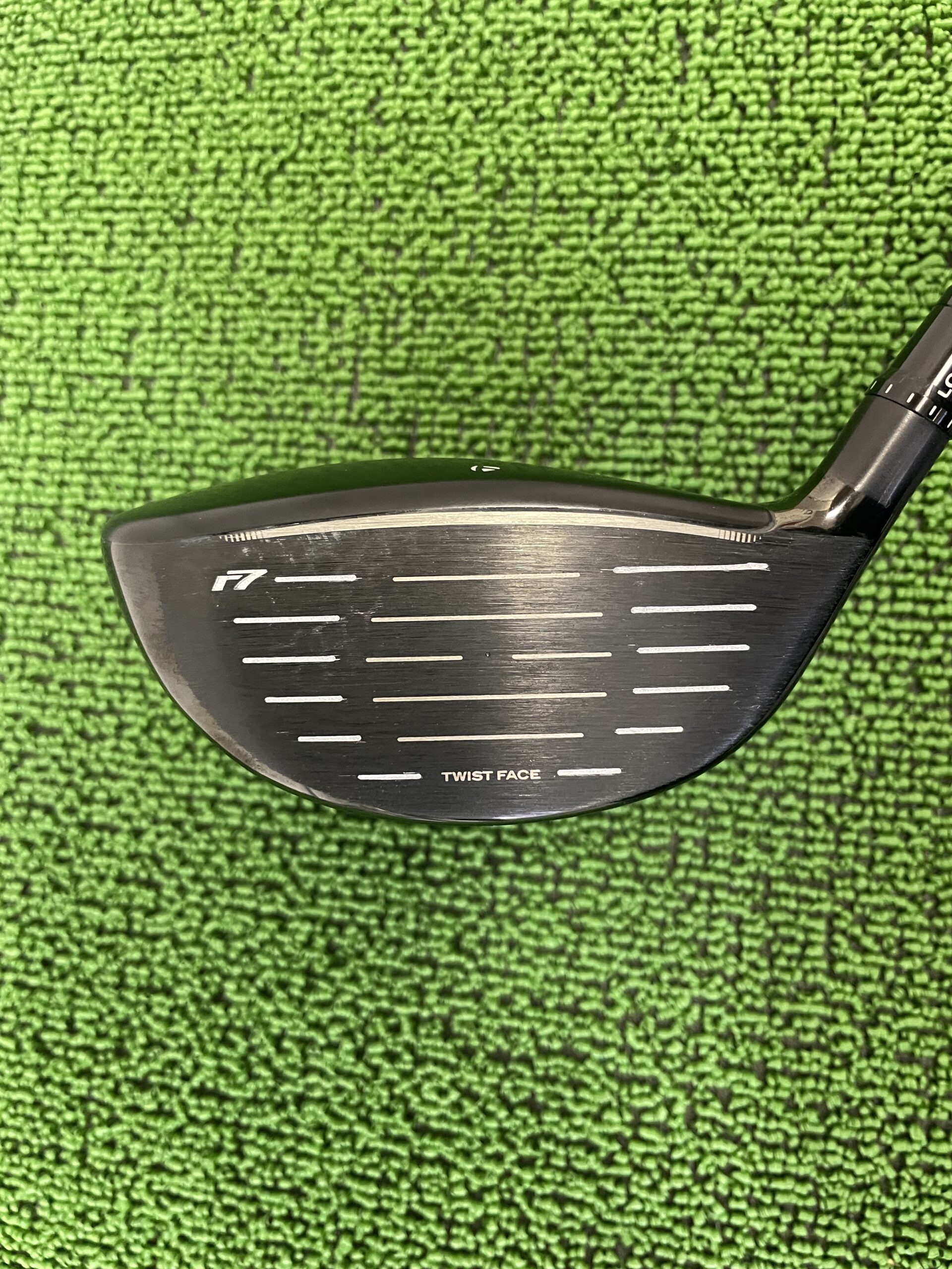 R7クアッドミニドライバーヘッドのフェース面