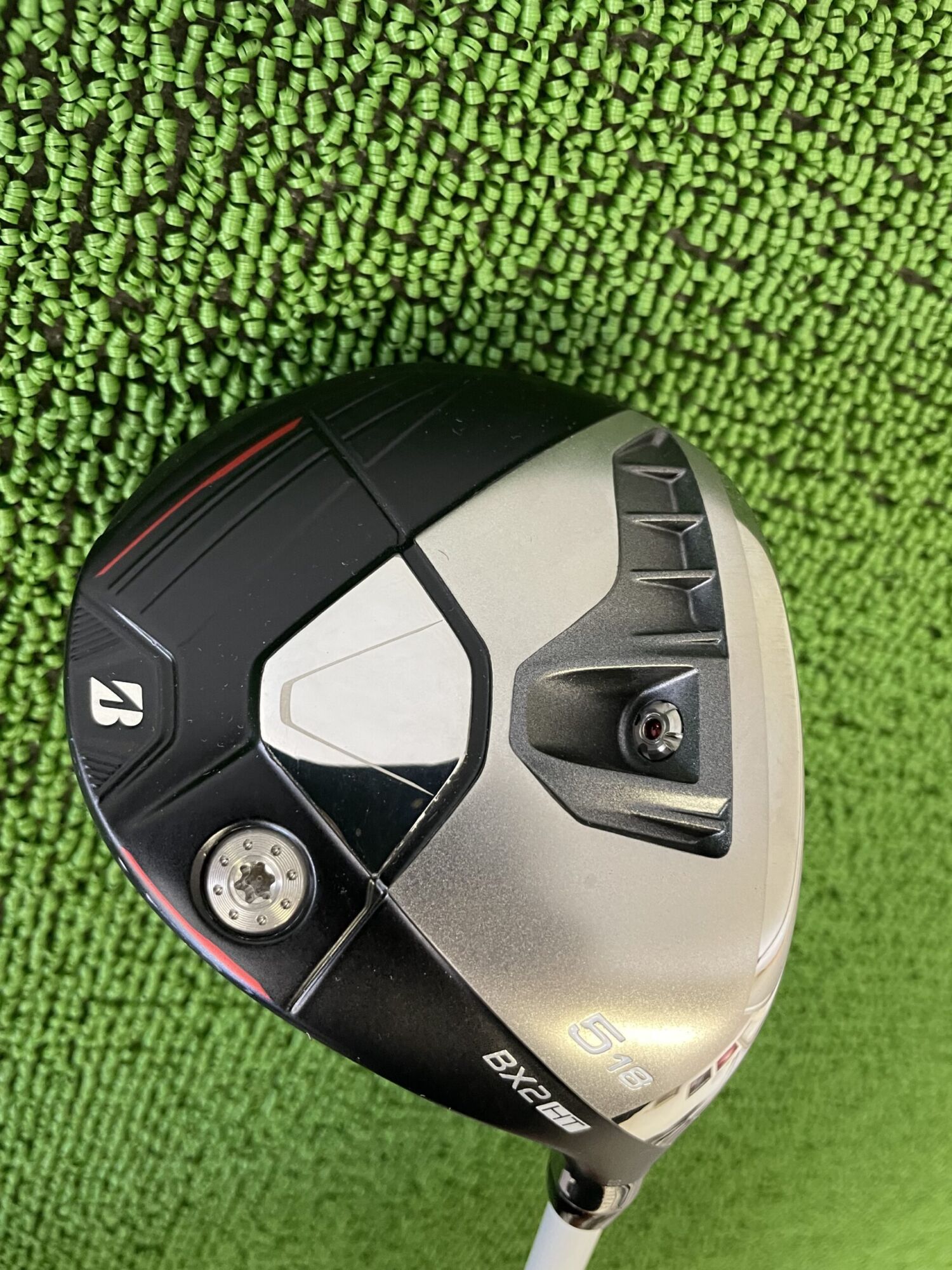 BX2HTフェアウェイウッドのヘッドソール部分