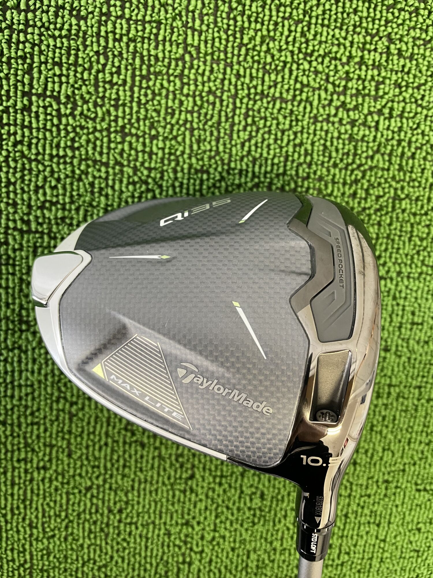 Qi35 MAX LITEドライバーヘッドのソール部分