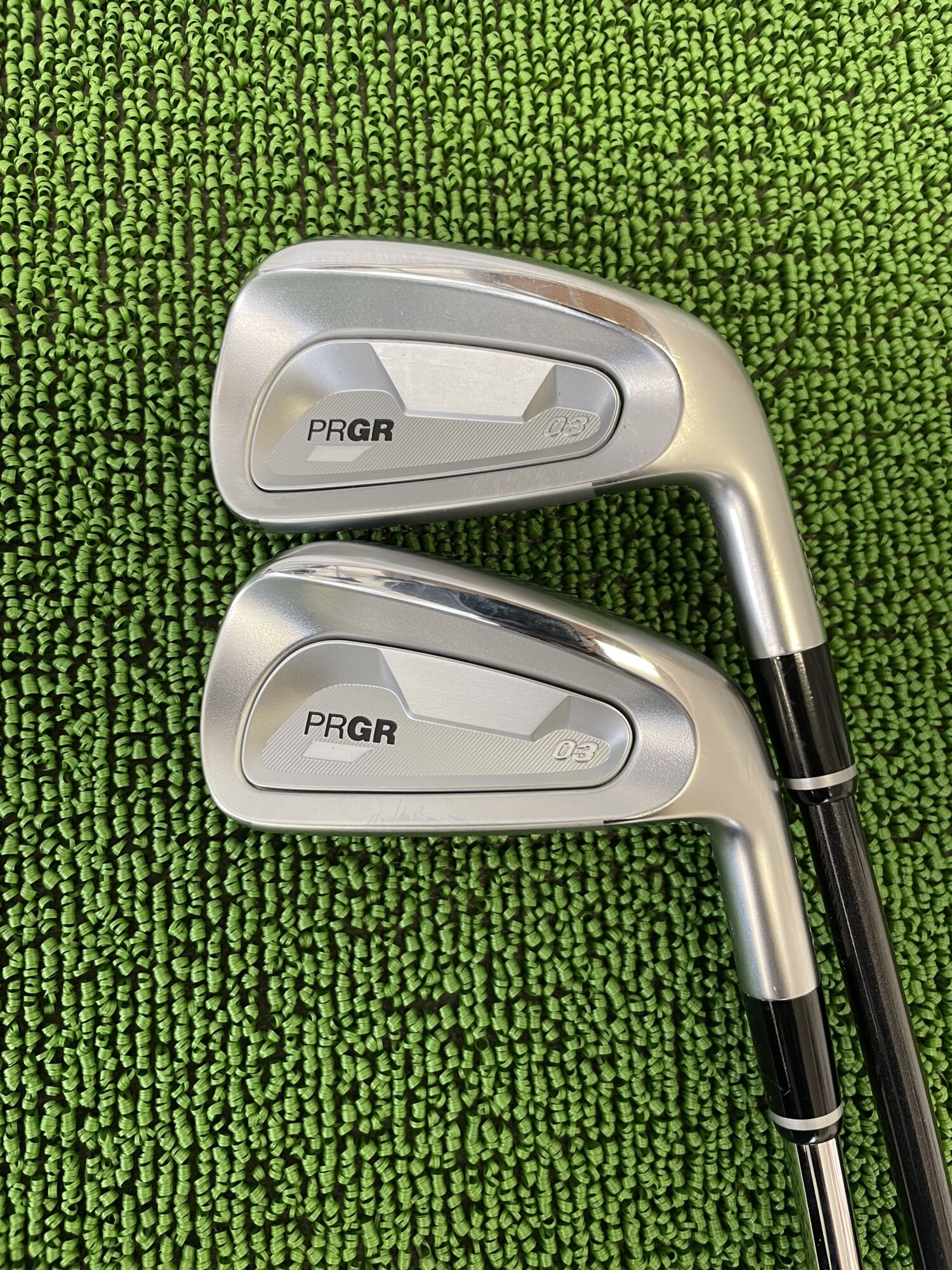 プロギア03IRONヘッドのバックフェース部分
