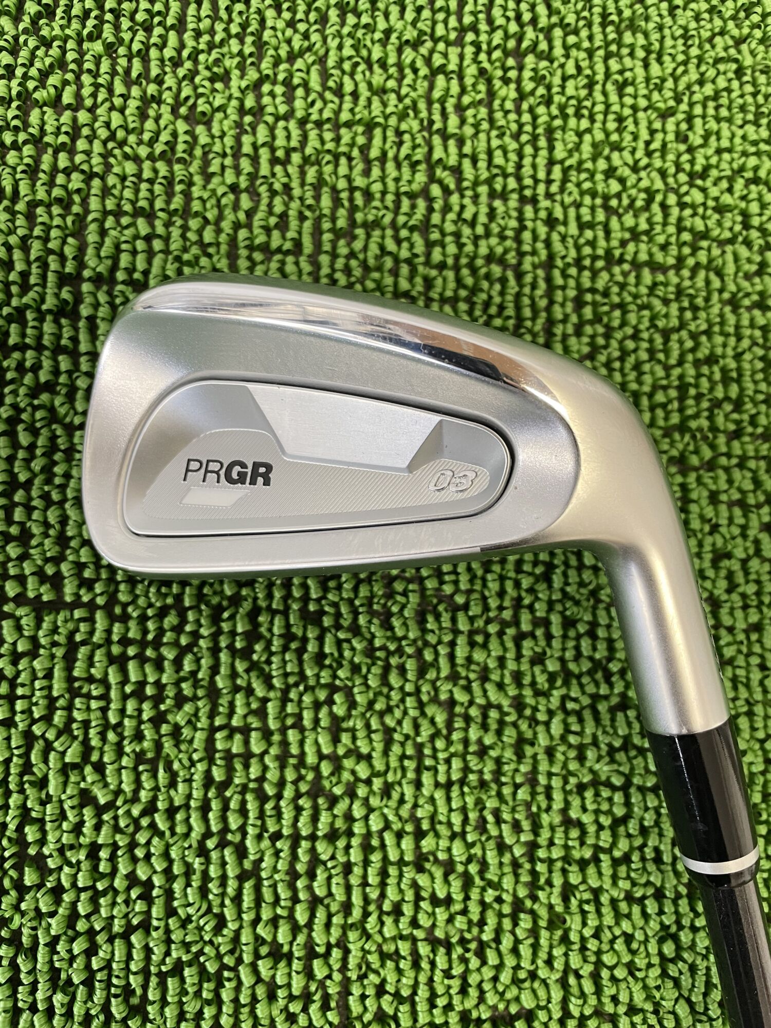 プロギア03IRONヘッドのバックフェース部分