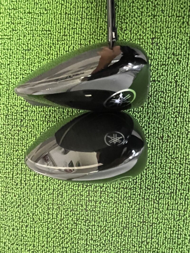 上 DD-2　下 DD-1ドライバーヘッドのトゥ側部分