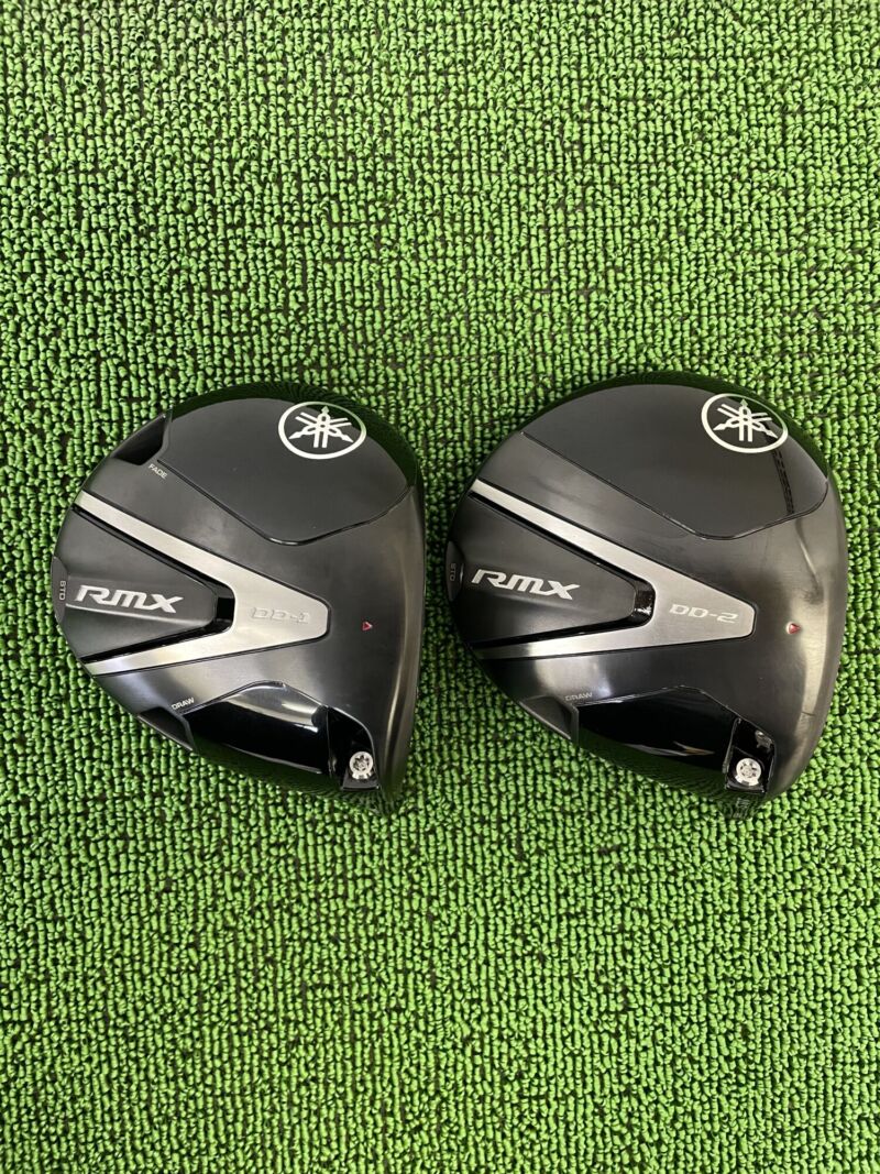 左 DD-1　右 DD-2 ドライバーヘッドのソール部分
