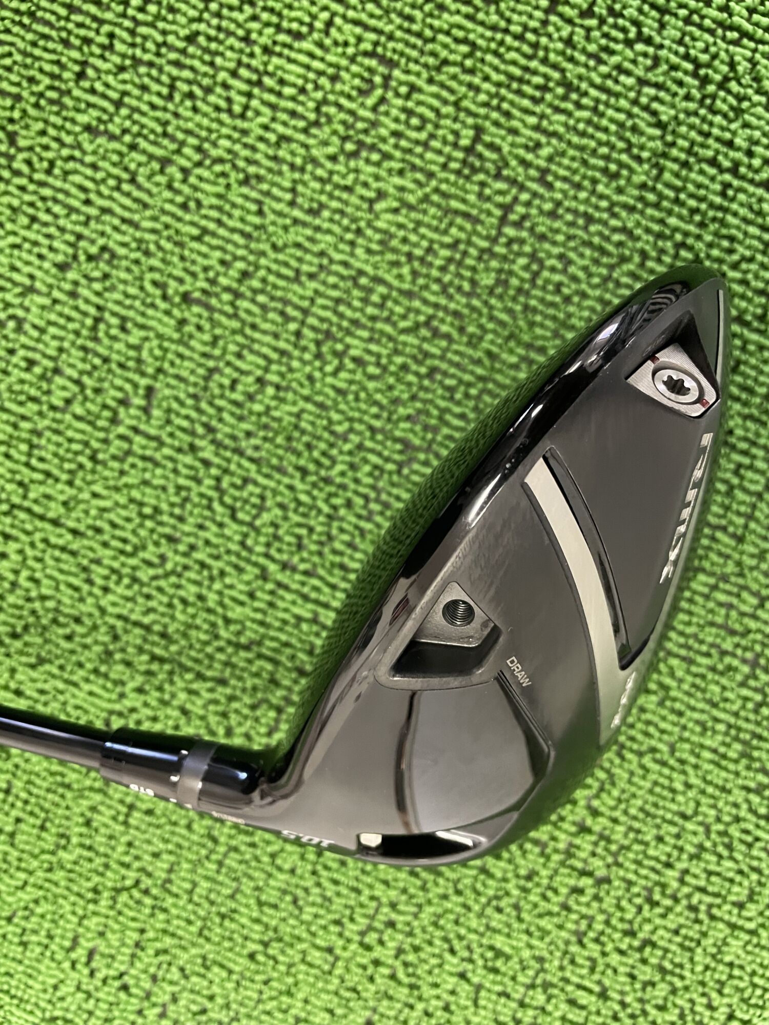 DD-2ドライバーヘッドのバックフェース部分