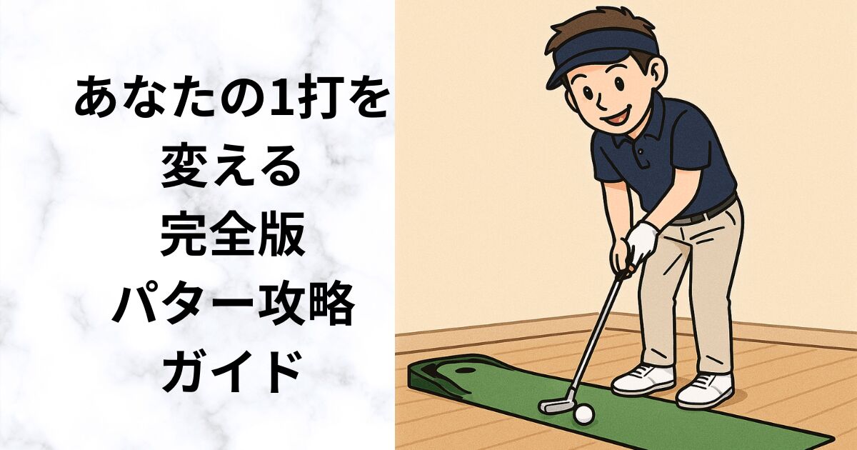 【完全保存版】ショートパット克服！3パット激減のパター攻略ガイド