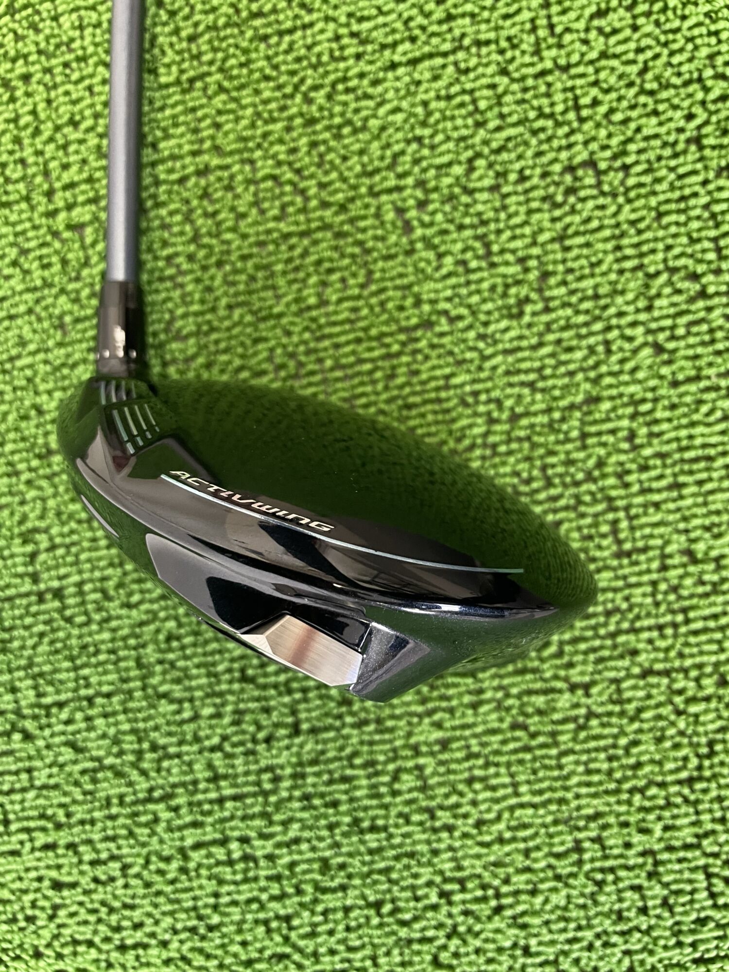 XXIO14ドライバーヘッドのバックフェース部分