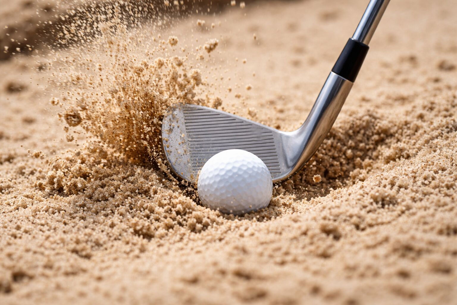 バンカーショットのイメージ画像