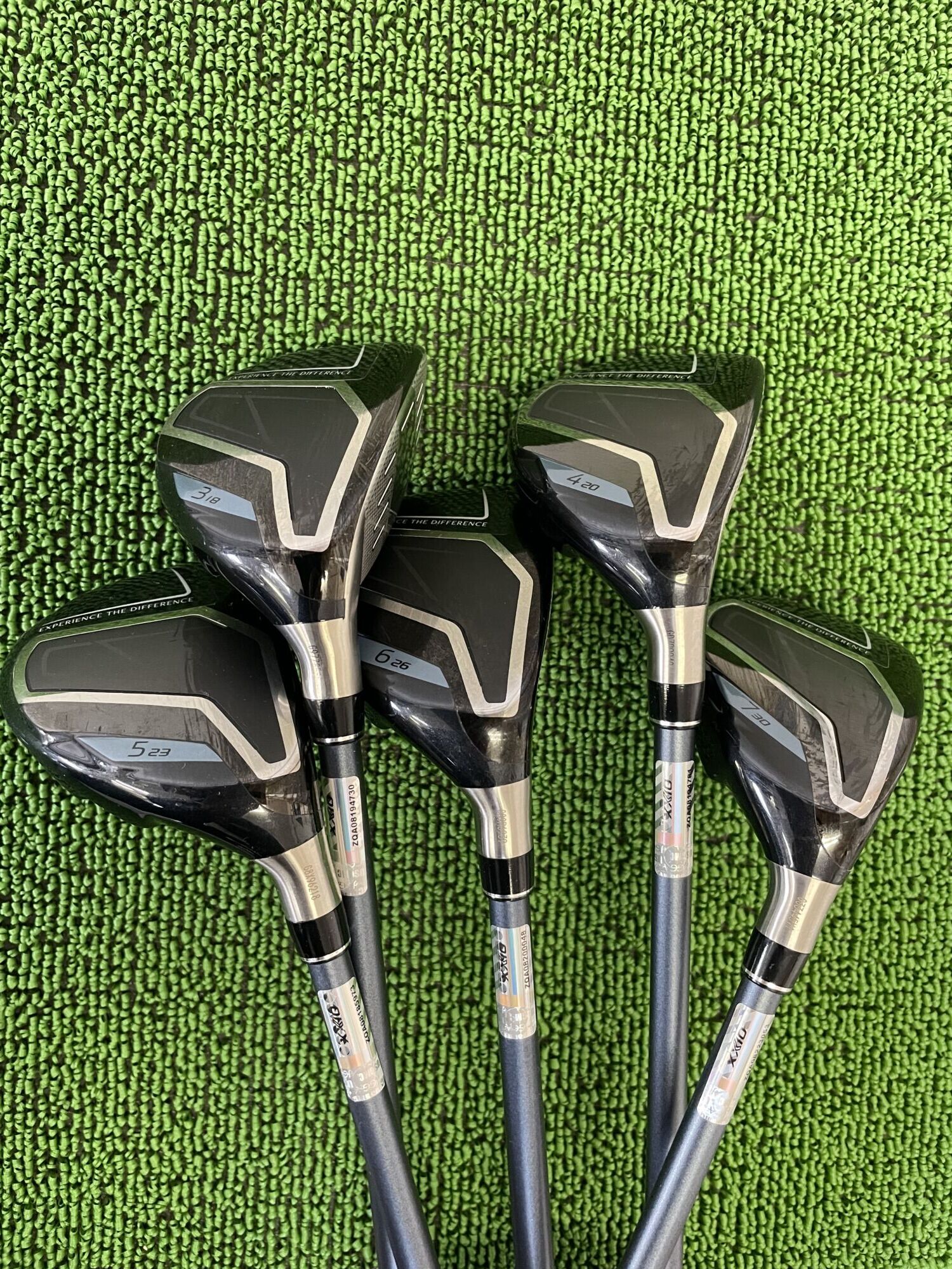 XXIO14ハイブリッドのソール部分　H3~H7まで5本