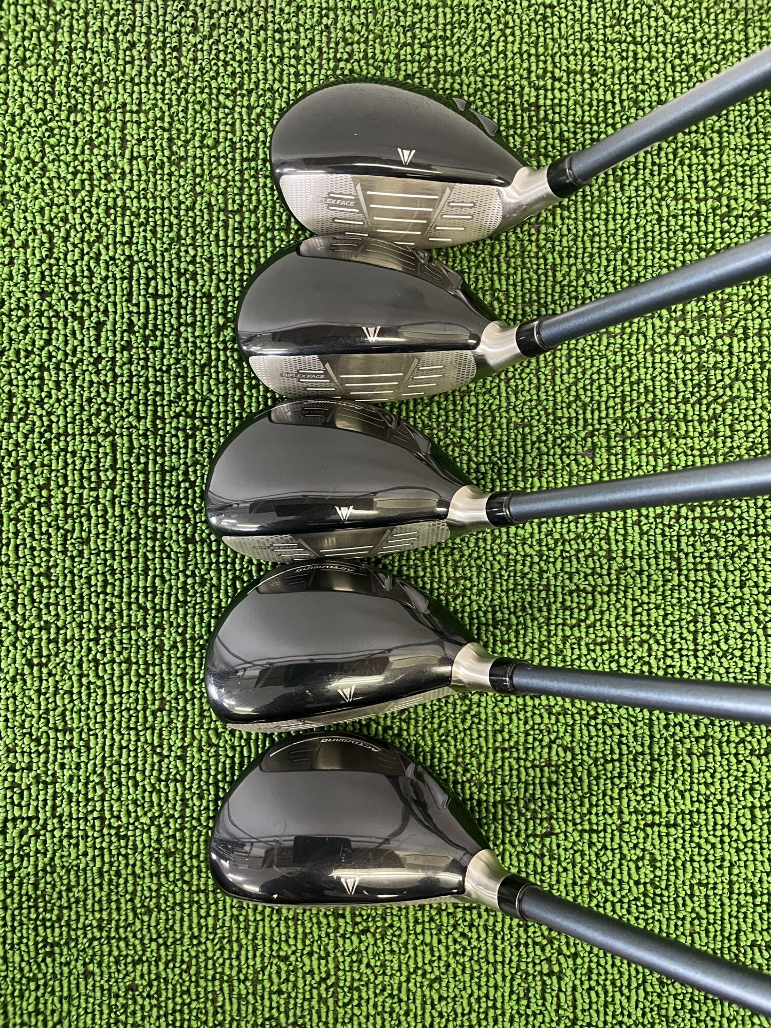 XXIO14ハイブリッドのクラウン部分　下からH3 H4 H5 H6 H7