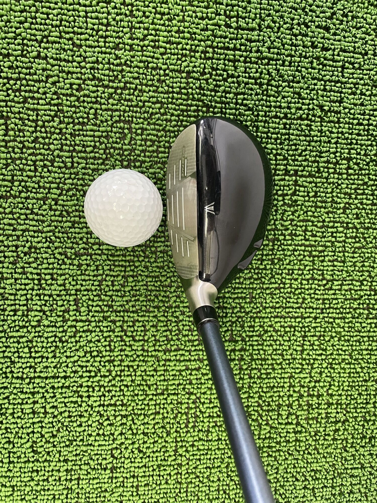 XXIO14ハイブリッドのクラウン部分とボール