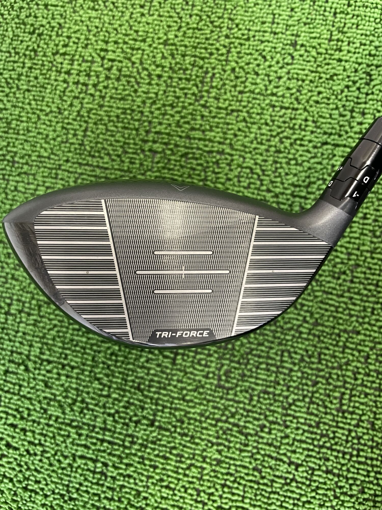 クアンタムマックスドライバーヘッドのフェース面