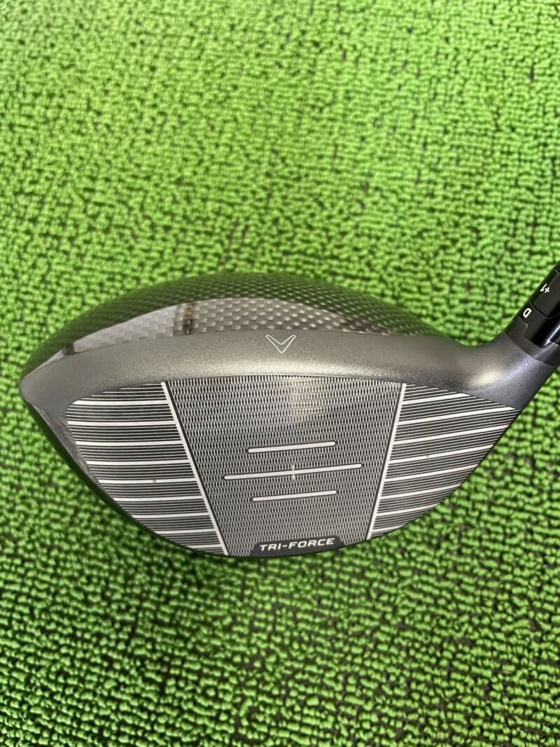 クアンタムマックスドライバーヘッドのフェース面