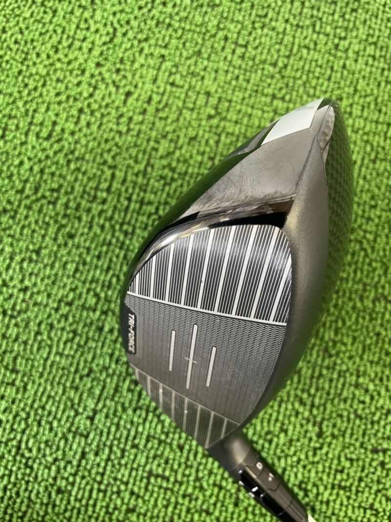 クアンタムマックスDドライバーヘッドのフェース面