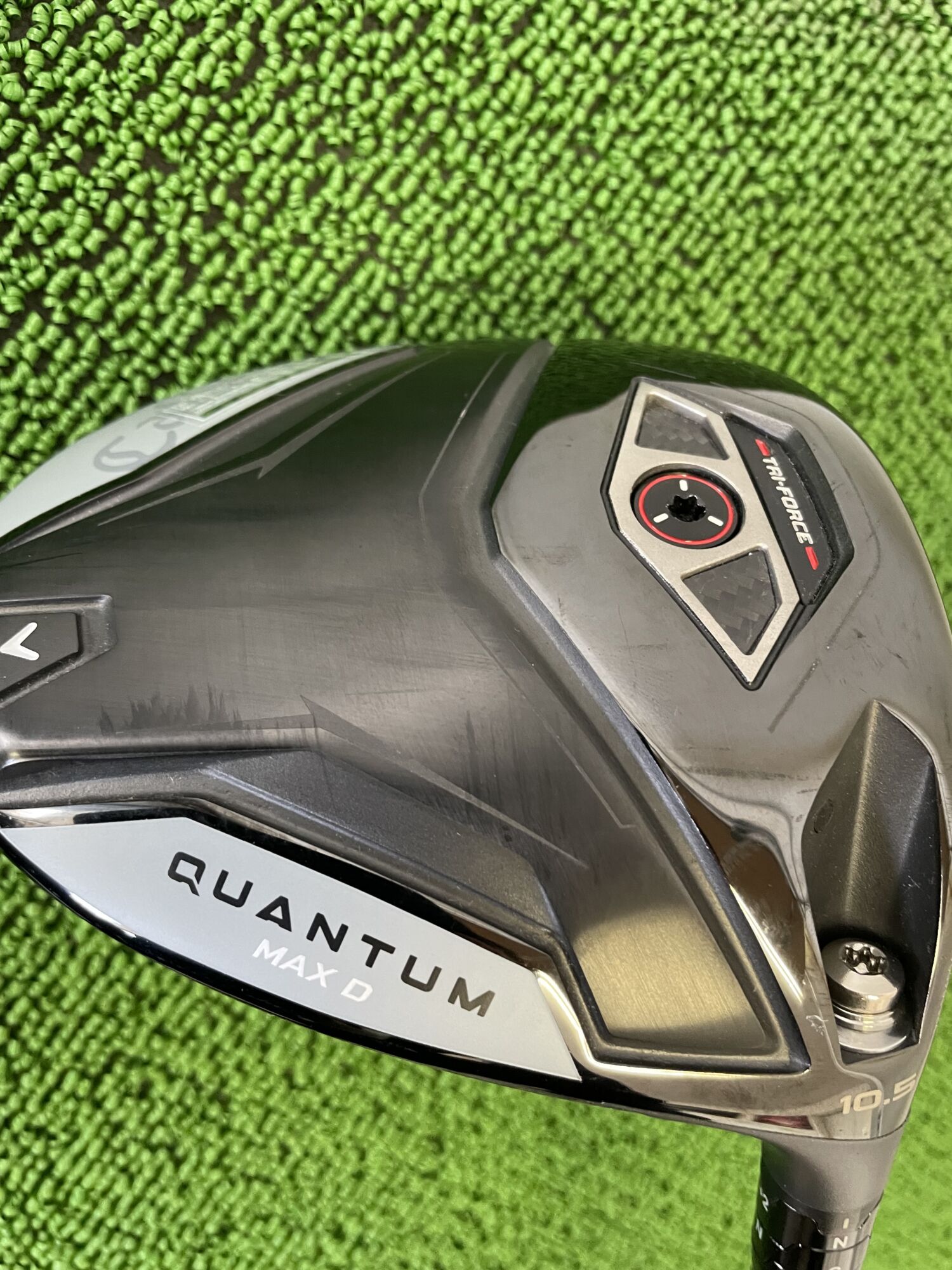 クアンタムマックスDドライバーヘッドのソール部分