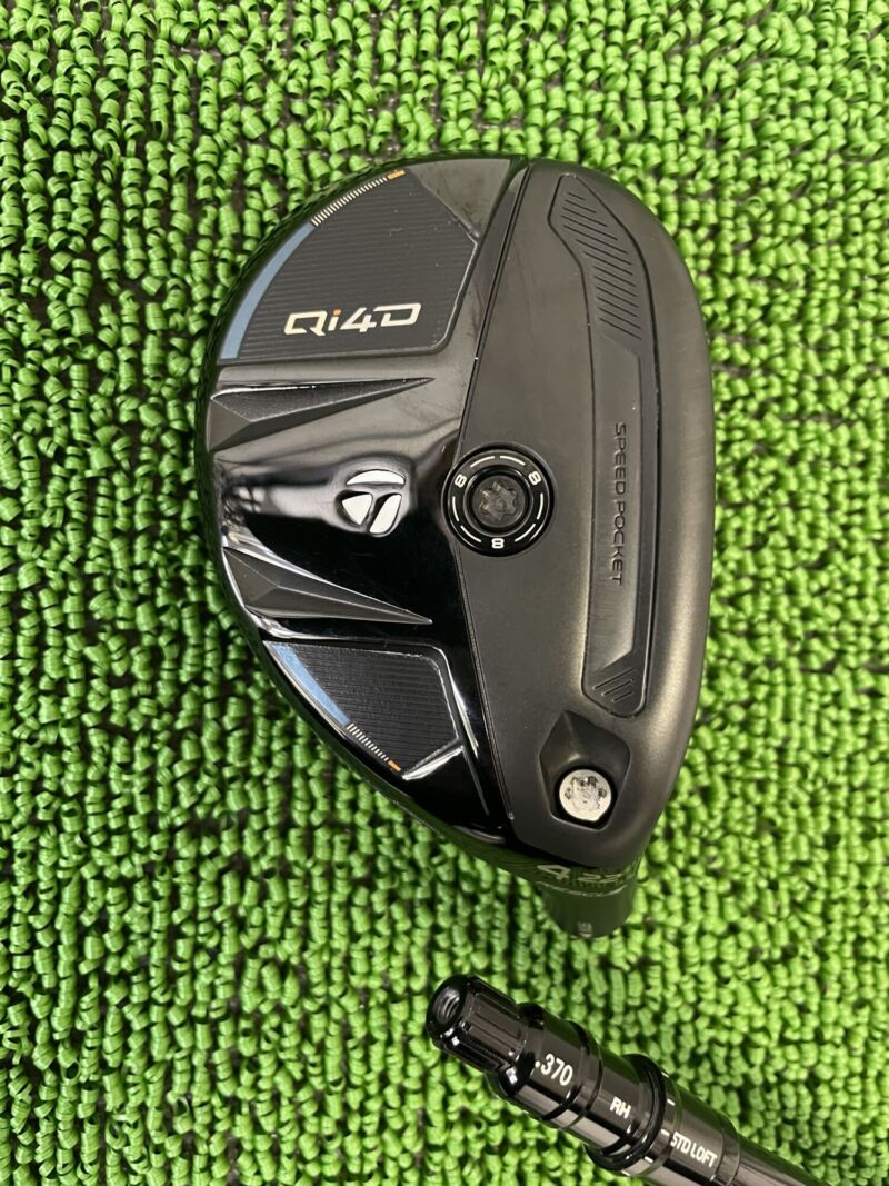 Qi4Dレスキューヘッドのソール部分とシャフトスリーブ