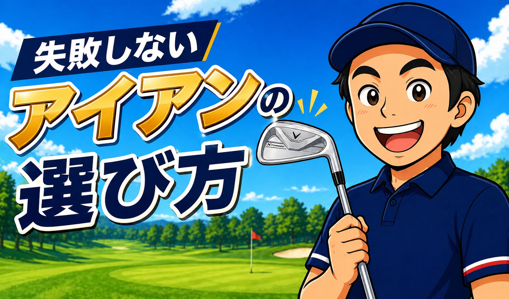 【失敗しないアイアンの選び方】スコア・HS・スイングタイプ別に解説