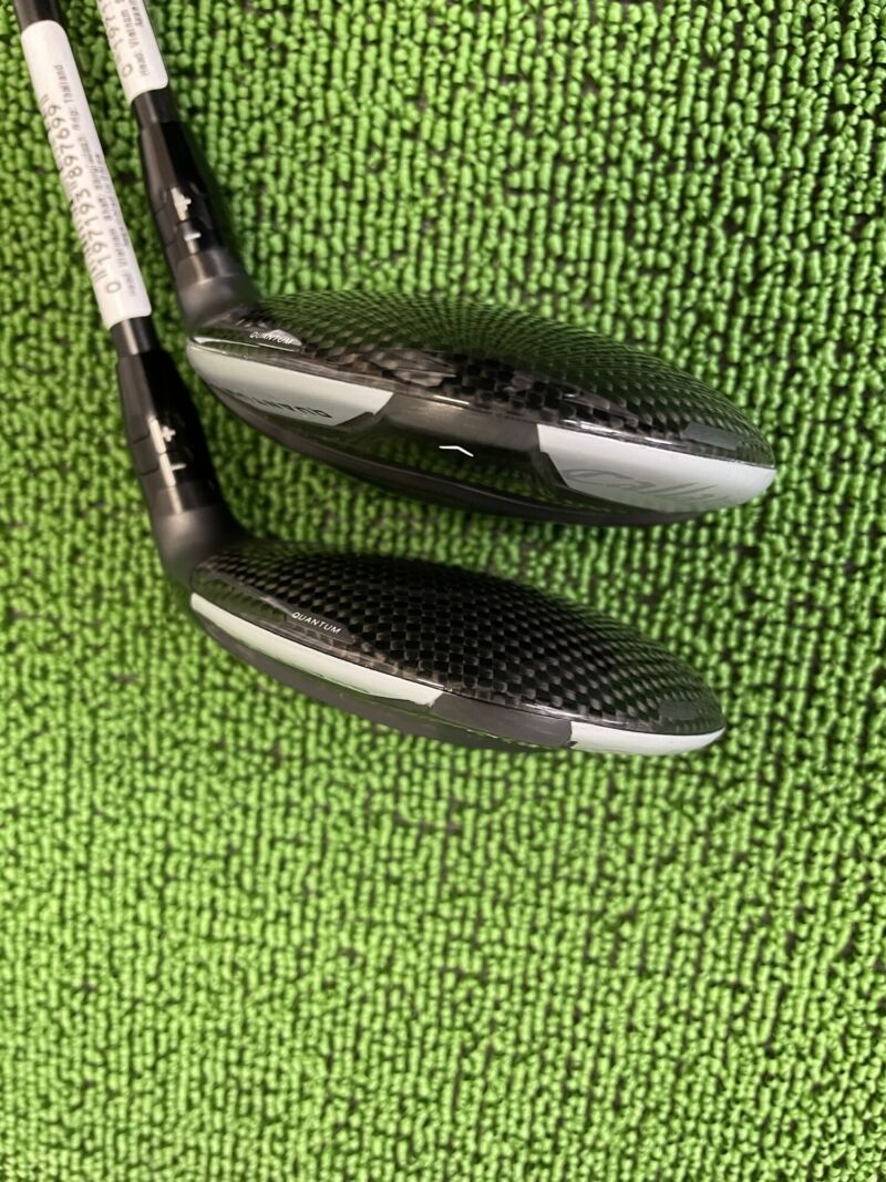 クアンタムフェアウェイ　上 MAX D　下 MAX　ヘッドのバックフェース