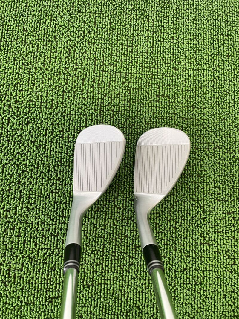 RTi-FOREGEDウェッジのフェース面、左 56度 右 58度