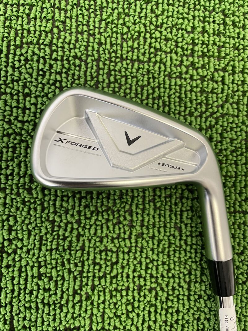 Xフォージドスターアイアンヘッドのバックフェース