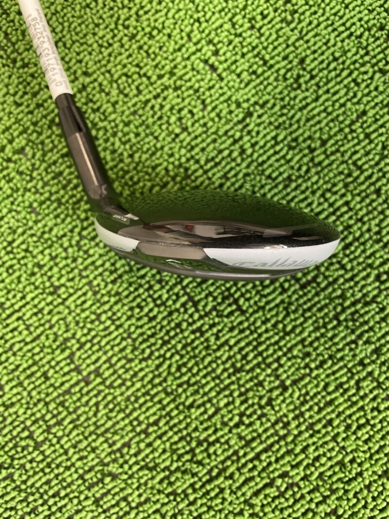 クアンタムミニスピナーフェアウェイウッドのバックフェース部分