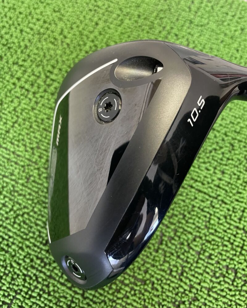 PRGR RS MAX DUOドライバーヘッドのソール部分
