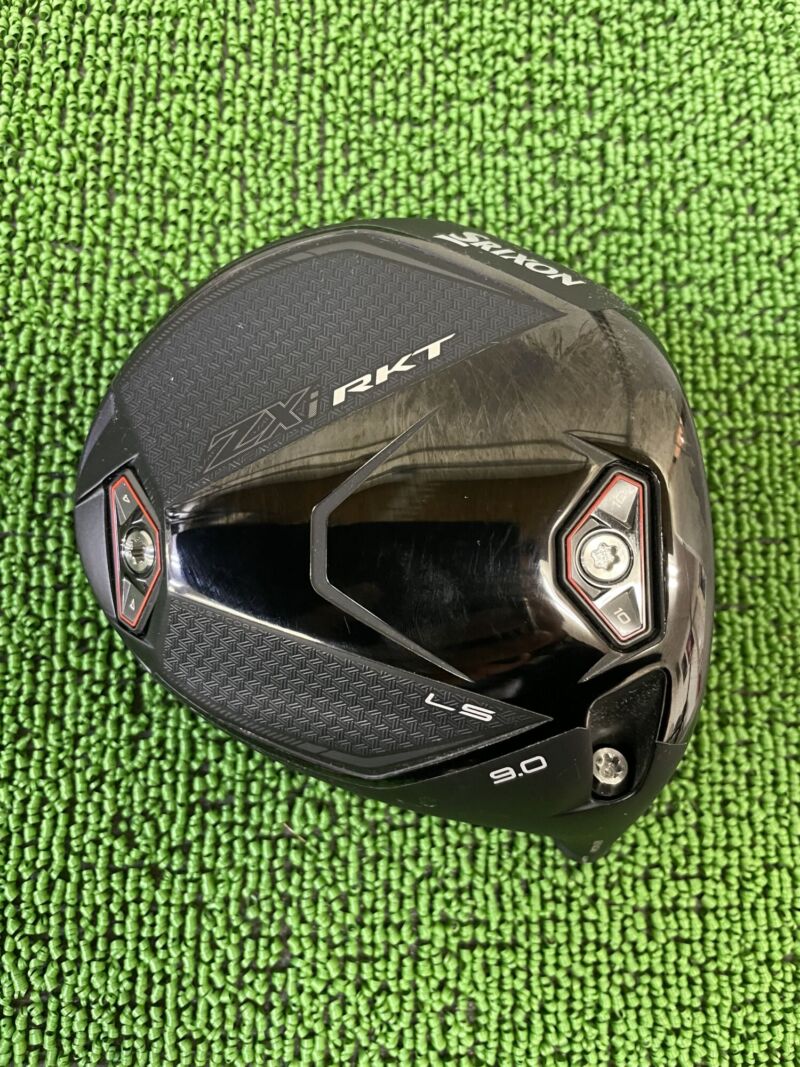 スリクソン ZXi RKT LSドライバーヘッドのソール部分